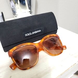 Dolce & Gabbana Tortoise Shell Sunglasses
